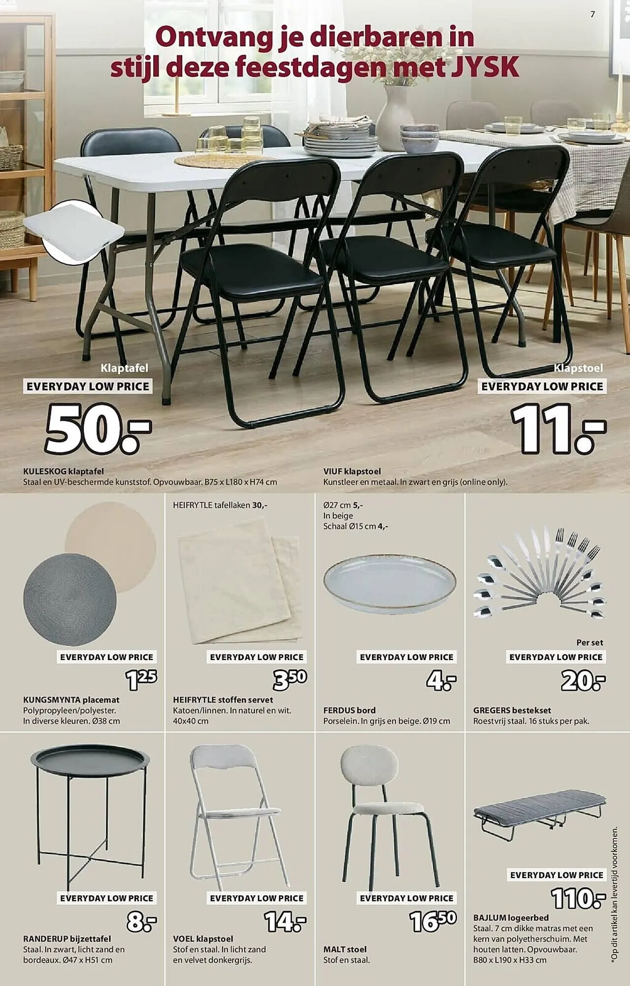 Jysk folder van 8 december tot 1 januari 2026 - folder pagina 8