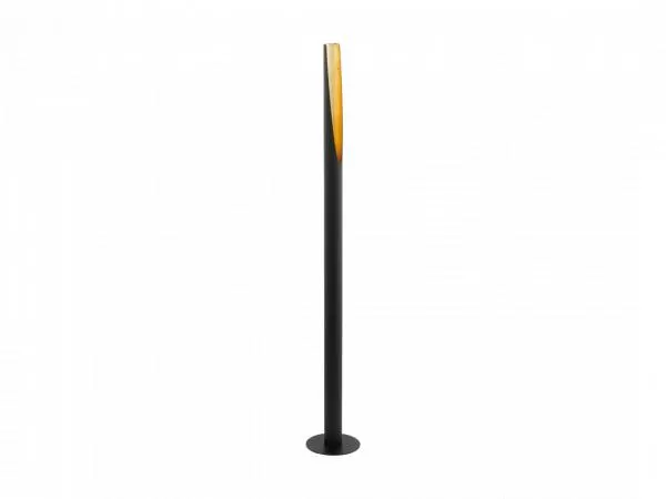 Vloerlamp BARBOTTO - Zwart/goud
