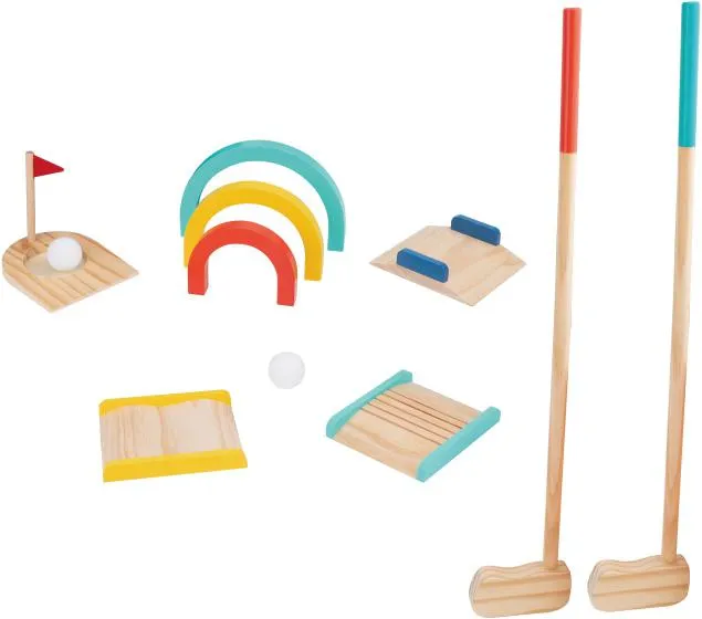 Tooky Toy Houten Speelgoed Golfset 13-delig