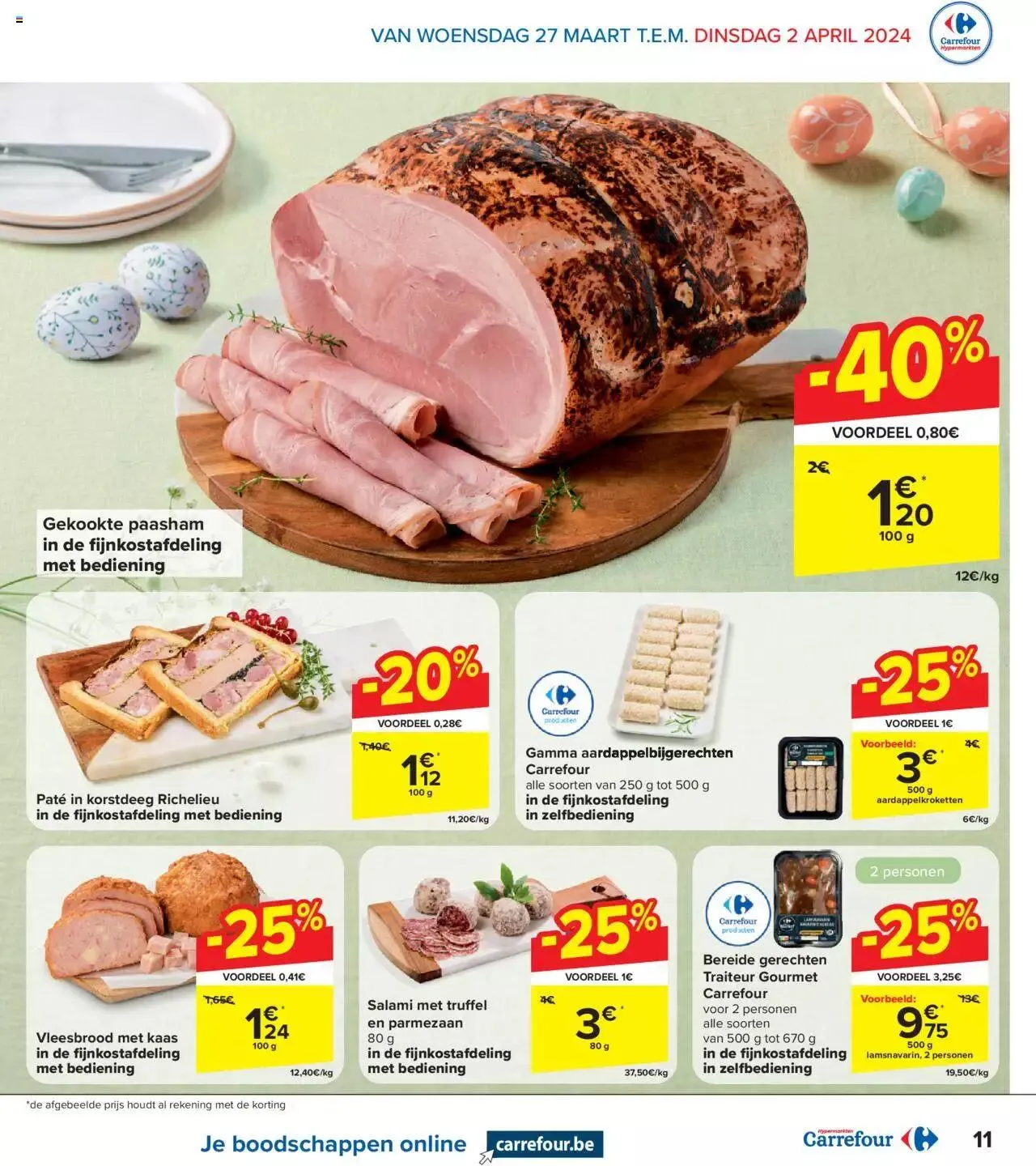 Carrefour folder week 13 van 8 april tot 30 maart 2024 - folder pagina 11