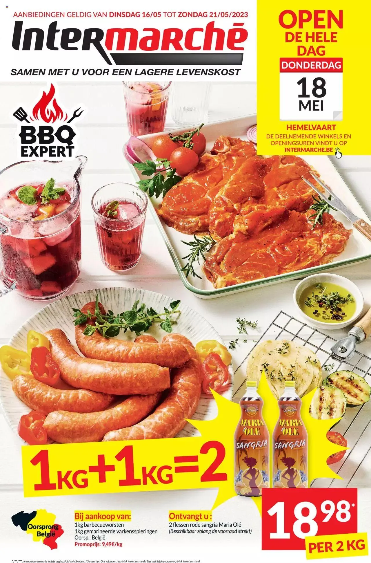 Intermarché folder week 20 van 21 mei tot 31 december 2023 - folder pagina 1
