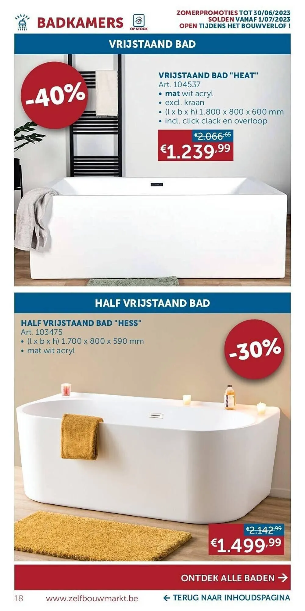 Zelfbouwmarkt folder van 20 juni tot 17 juli 2023 - folder pagina 18