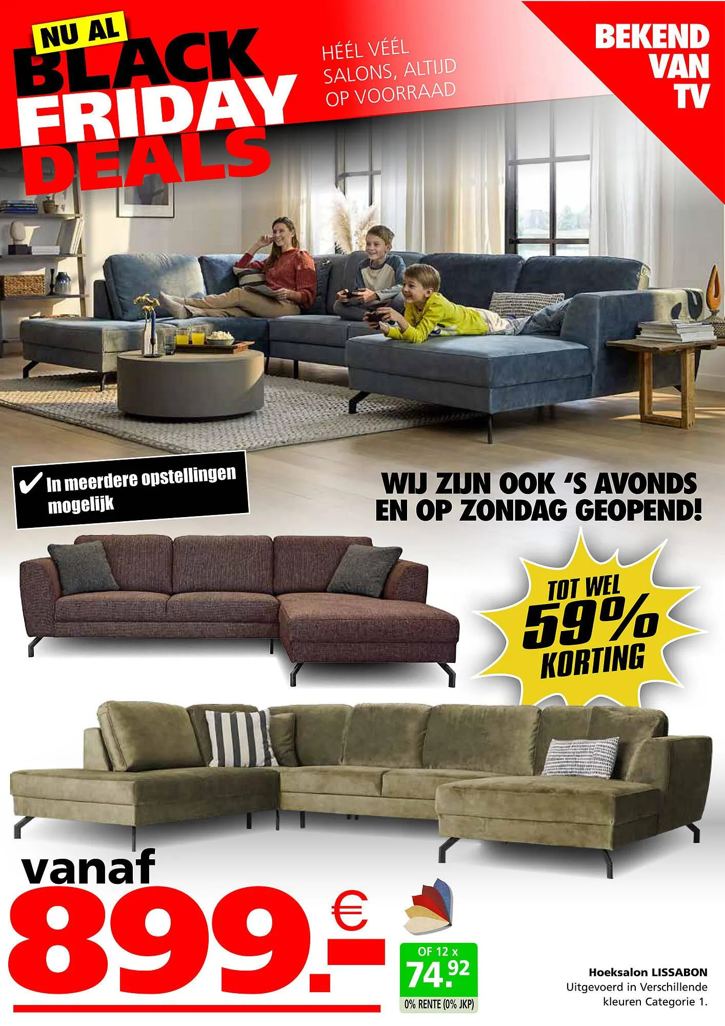 Seats And Sofas Folder van 31 oktober tot 25 november 2023 - folder pagina 5