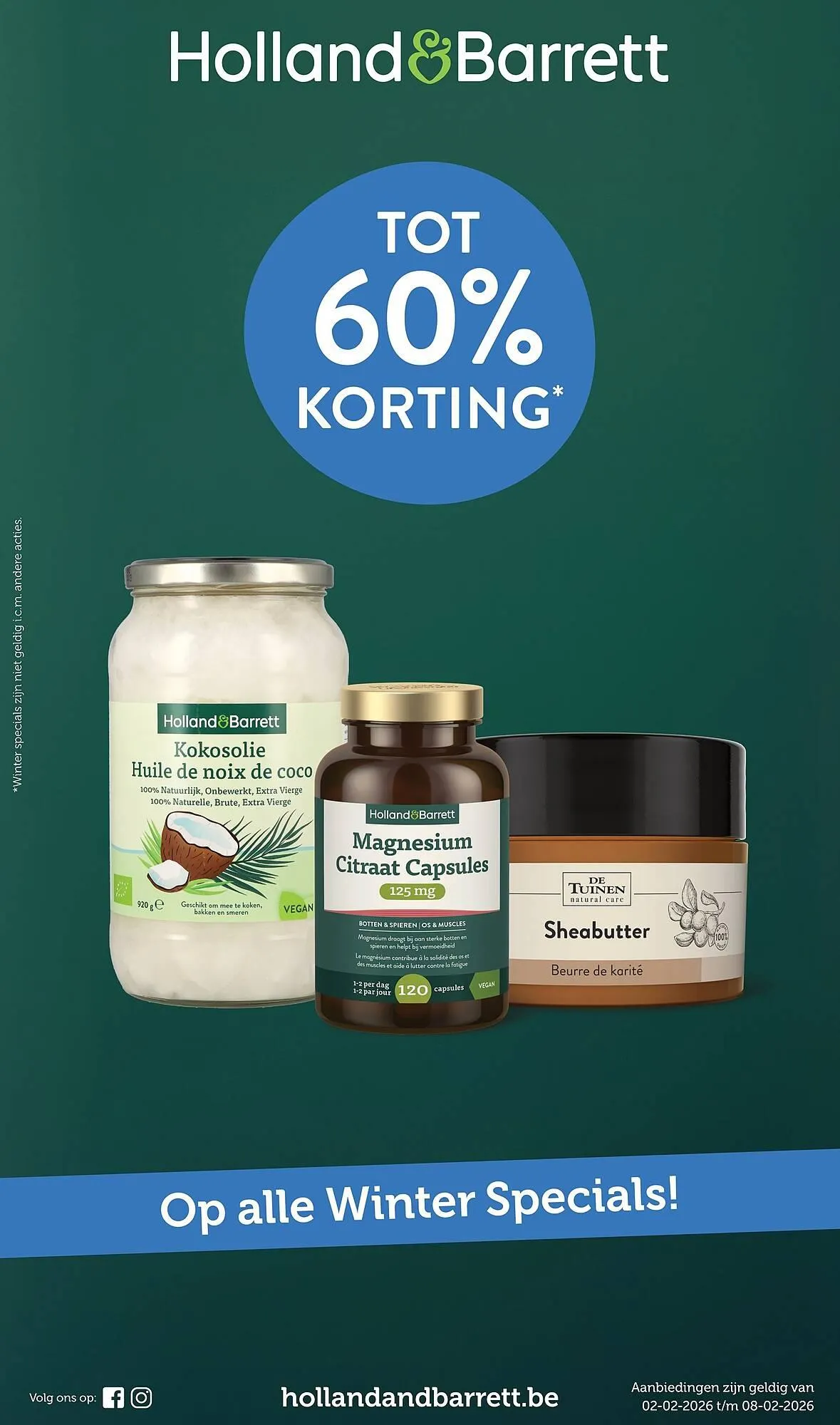 Holland & Barrett folder van 2 februari tot 8 februari 2026 - folder pagina 1