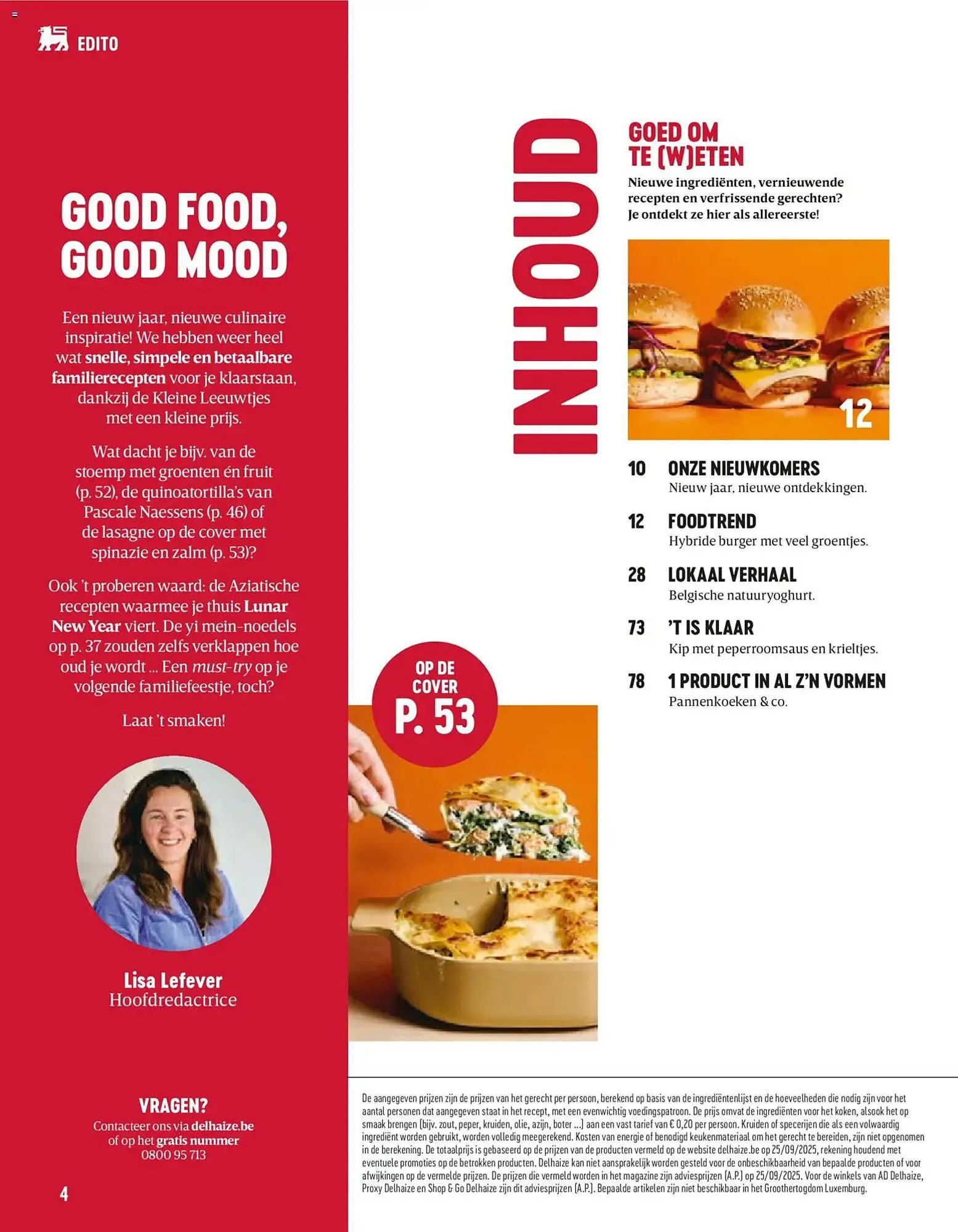 Delhaize magazine van 23 januari tot 31 maart 2026 - folder pagina 4