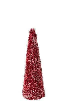 J-Line 97215 Kegel Bessen Suiker Rood Small - 44,5 cm