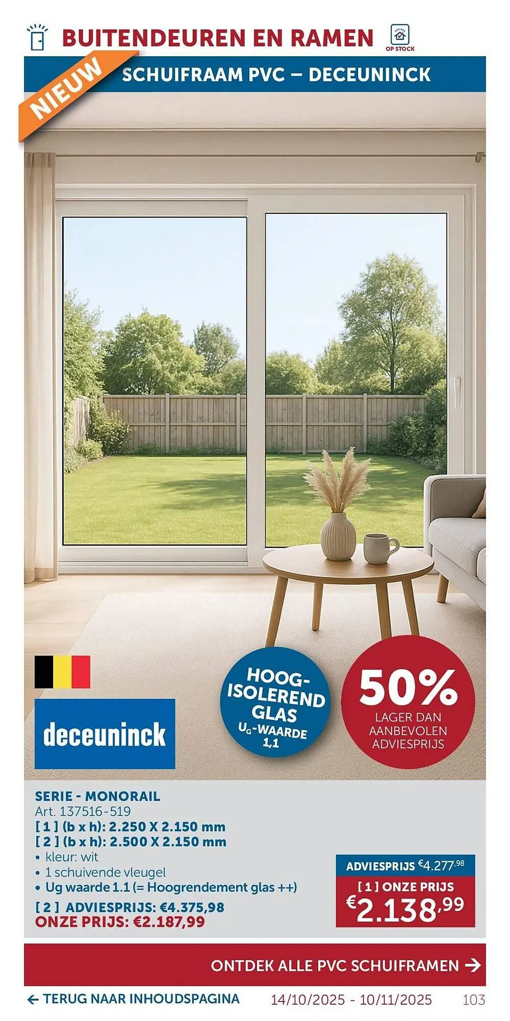 Zelfbouwmarkt folder van 14 oktober tot 10 november 2025 - folder pagina 103