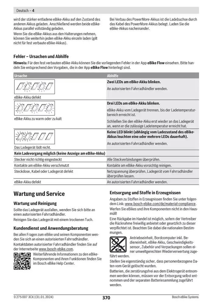 Electric Bike Manual van 12 februari tot 12 augustus 2025 - folder pagina 370