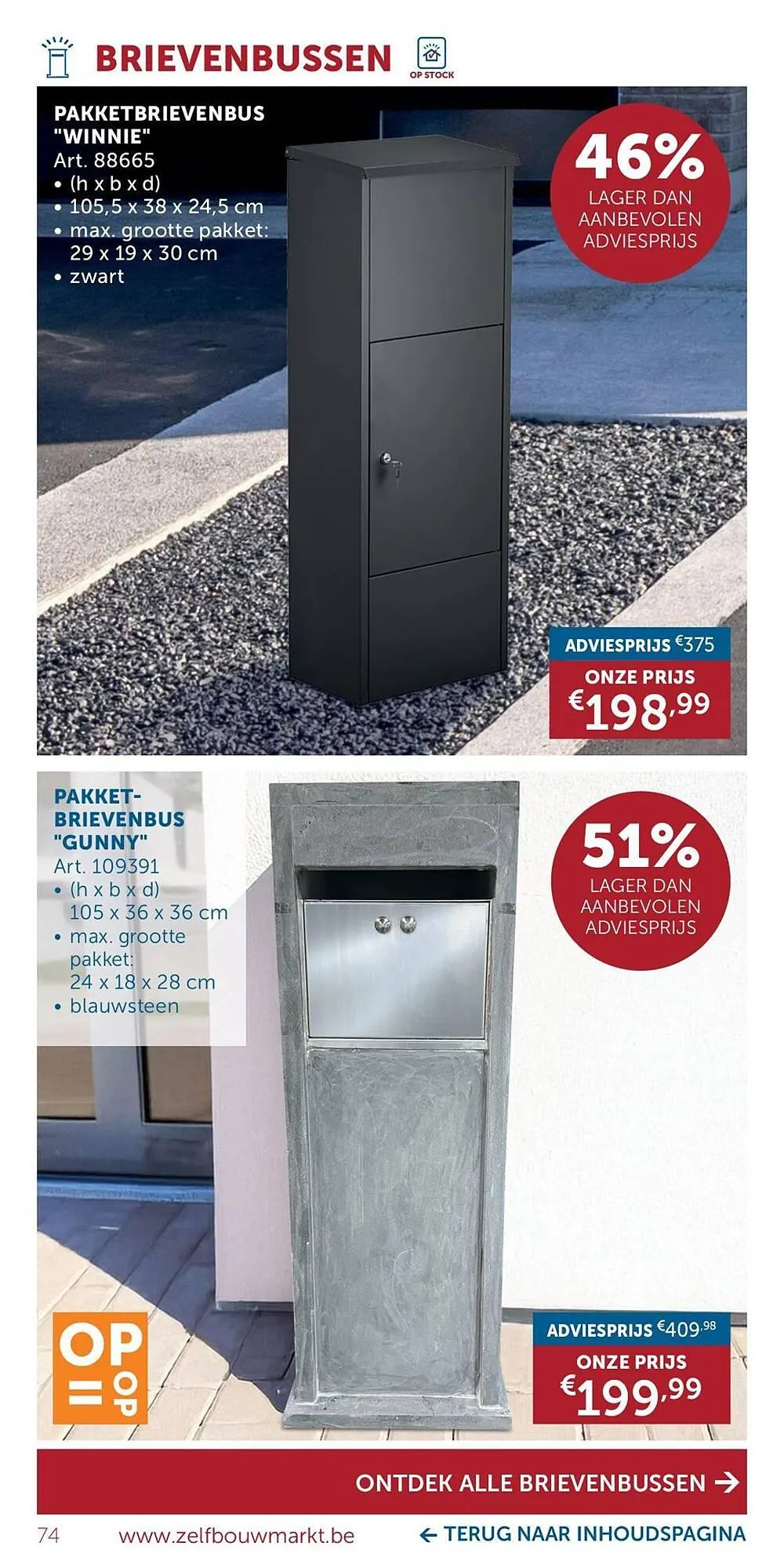 Zelfbouwmarkt folder van 14 oktober tot 10 november 2025 - folder pagina 74