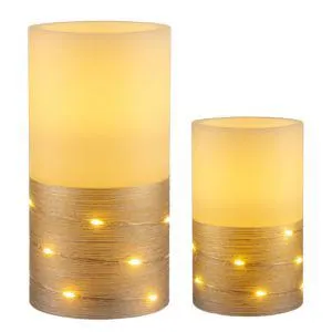 Waskaarsen Fairy Lights (set van 2)