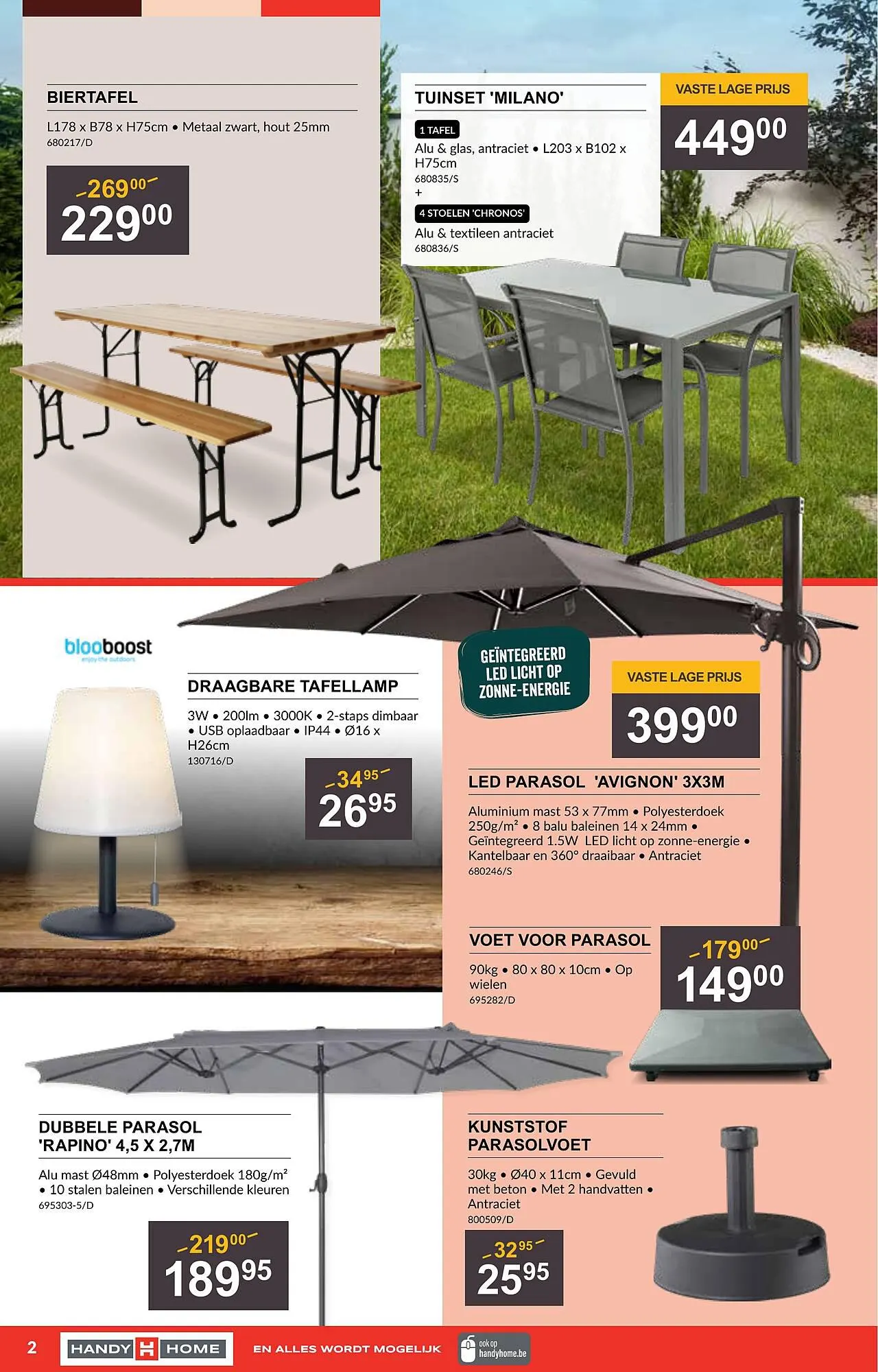 HandyHome folder van 29 juni tot 16 juli 2023 - folder pagina 2