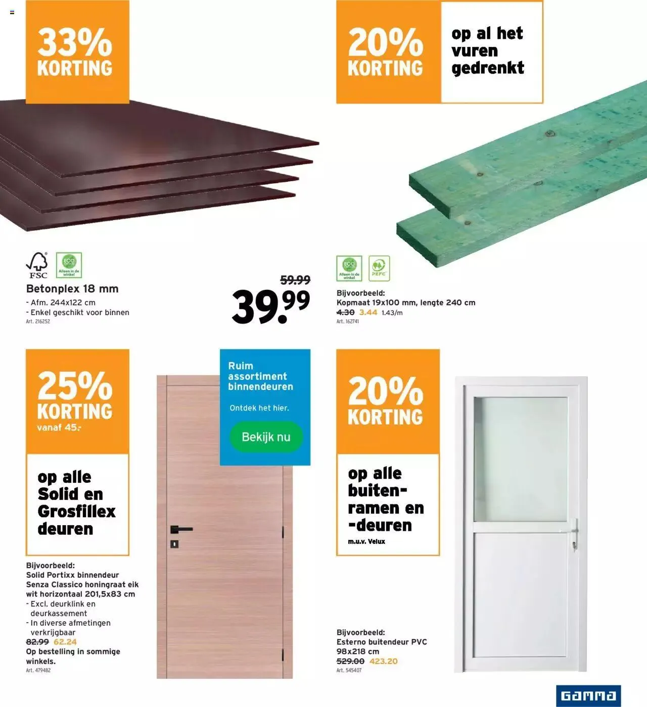 GAMMA folder van 21 mei tot 31 december 2024 - folder pagina 13