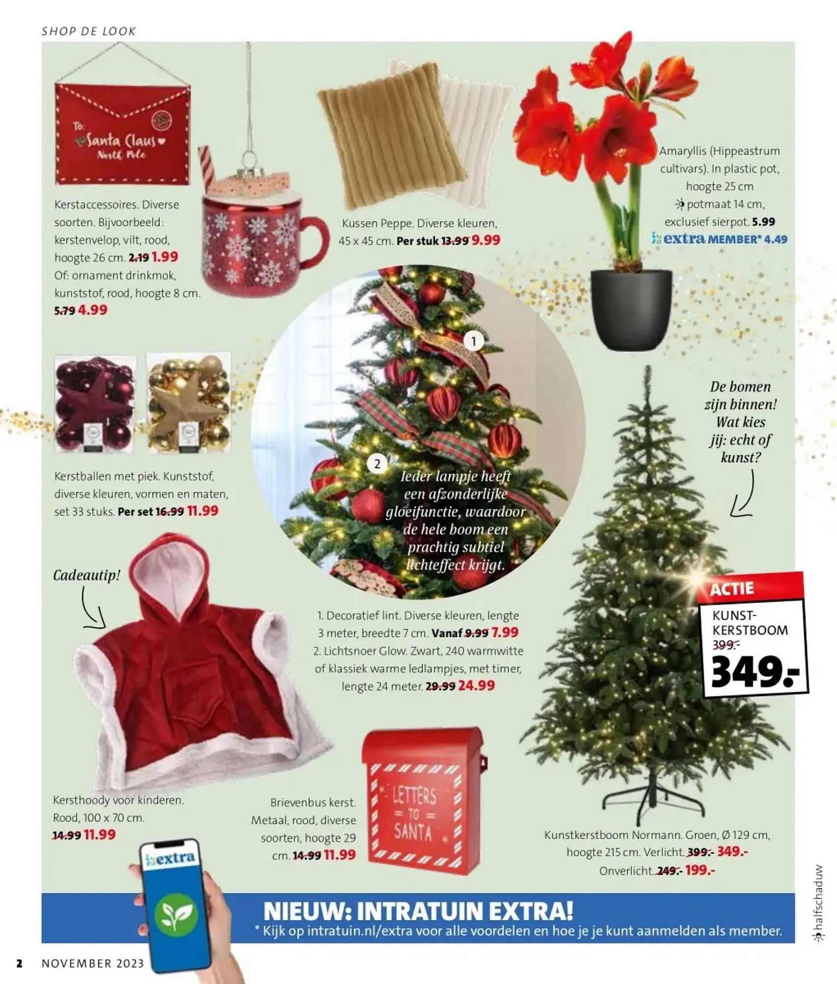 Intratuin Folder van 27 november tot 28 november 2023 - folder pagina 1