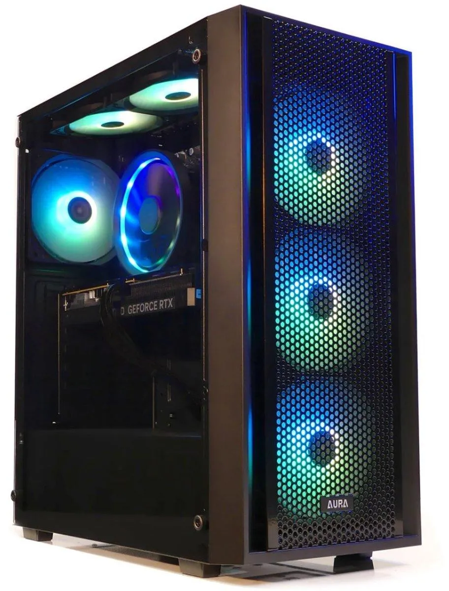 Intel Basic Game Computer / Gaming PC - GTX 1050 ti - 512GB M2.0 SSD - 8GB RAM - VAMPIRIC A