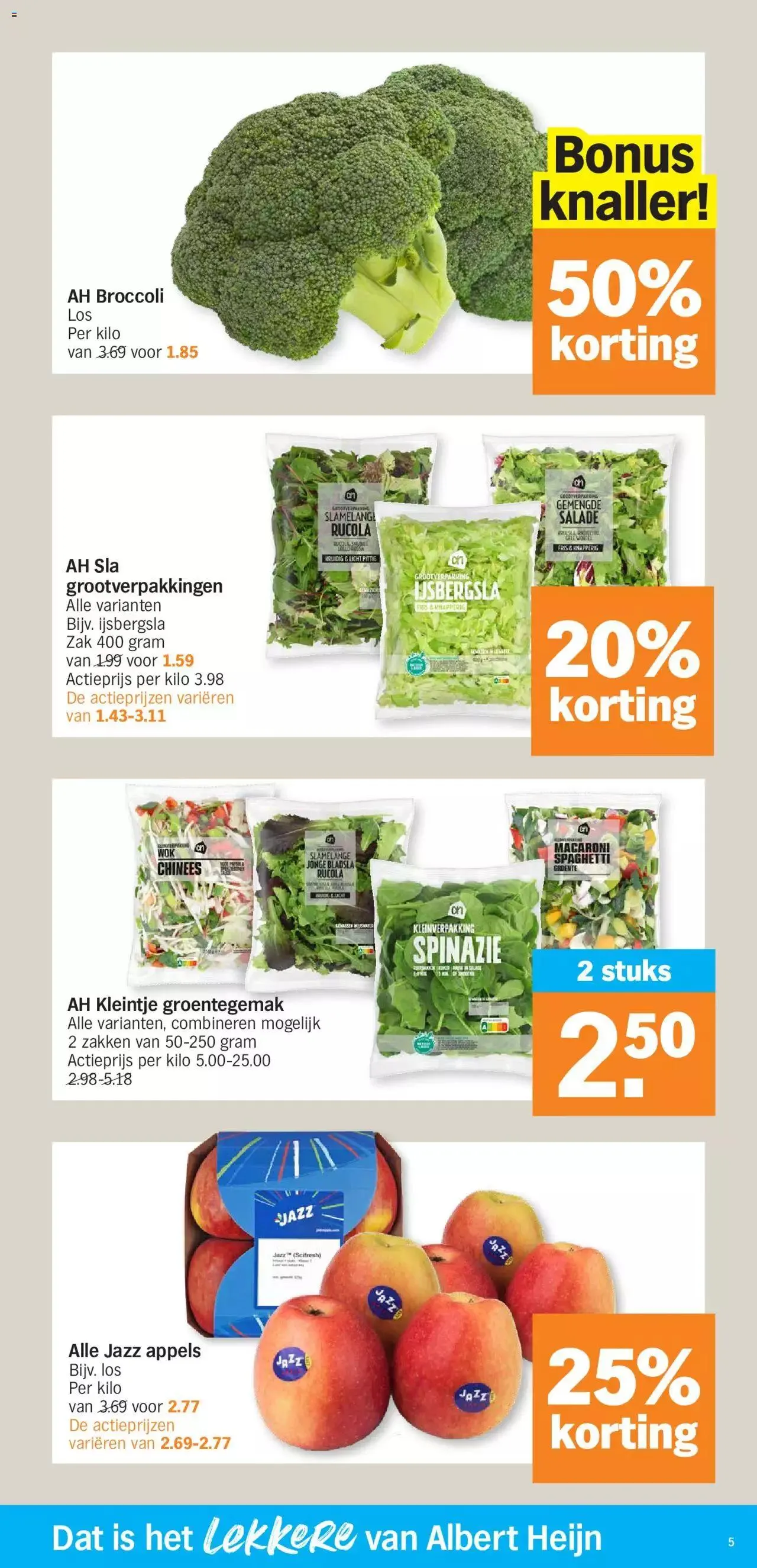 Albert Heijn folder week / de la semaine 37 van 17 september tot 31 december 2023 - folder pagina 5