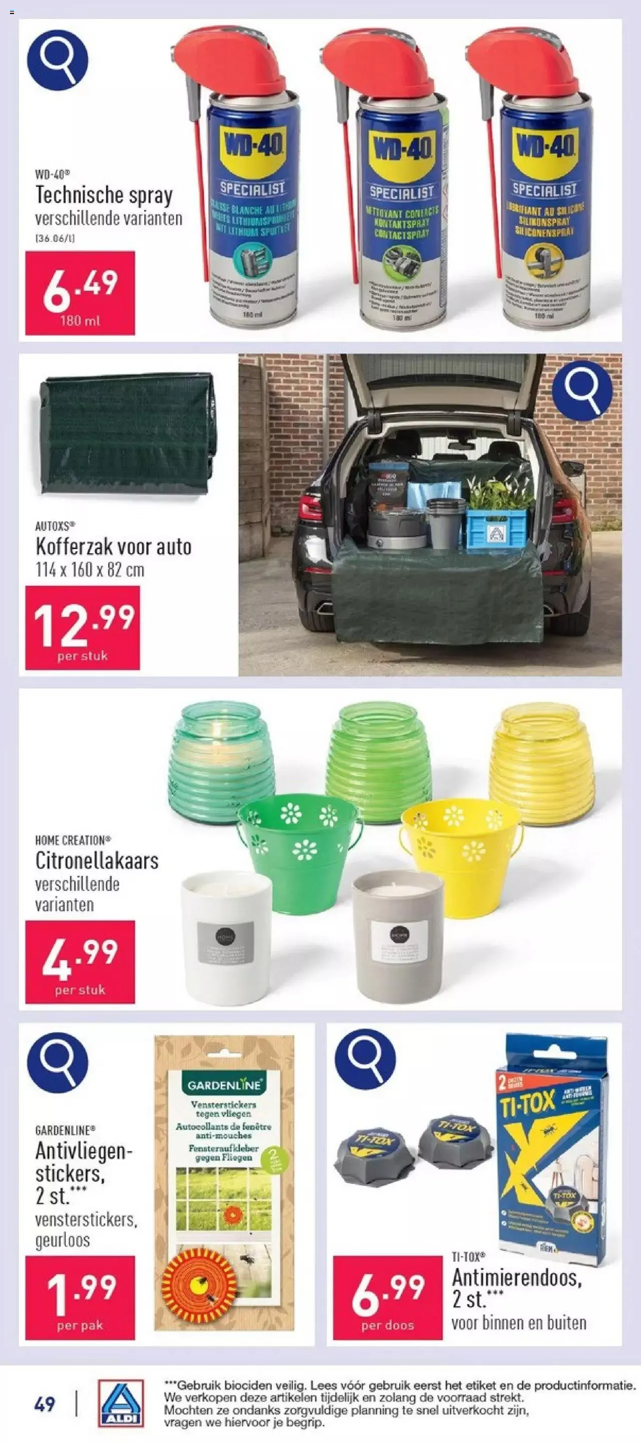 Aldi folder week 19 van 11 mei tot 31 december 2024 - folder pagina 49
