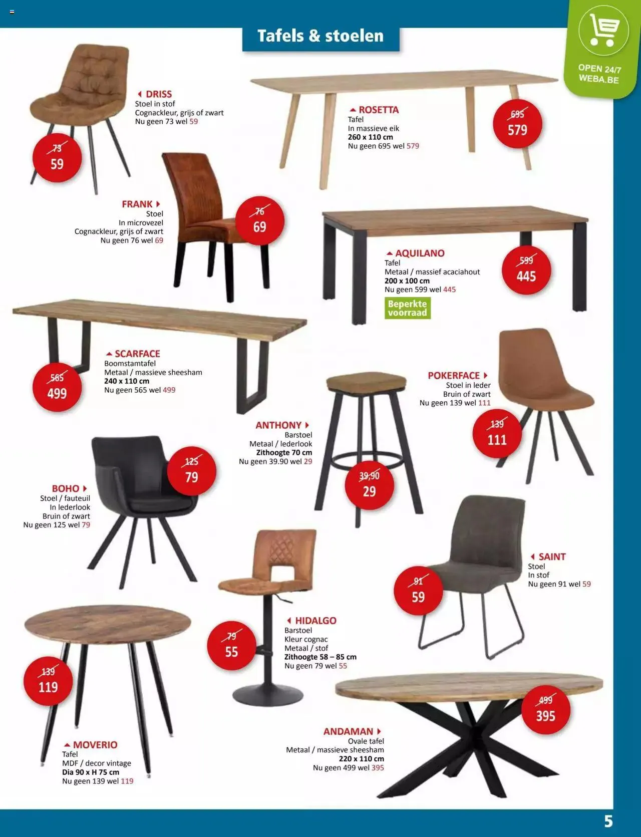 Weba folder van 23 maart tot 31 december 2023 - folder pagina 5