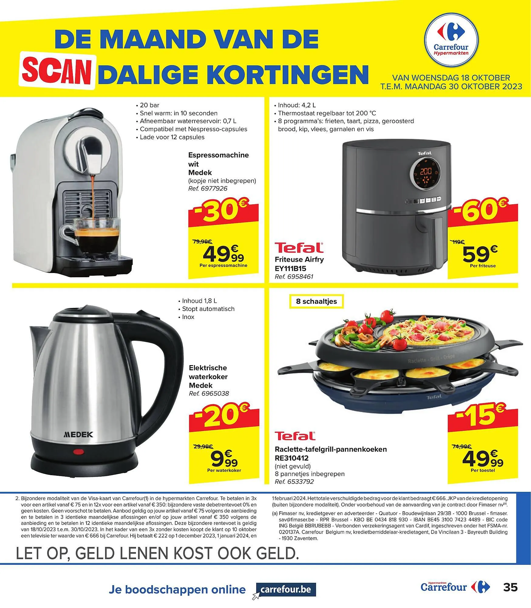 Hyper Carrefour Folder van 19 oktober tot 19 oktober 2023 - folder pagina 29