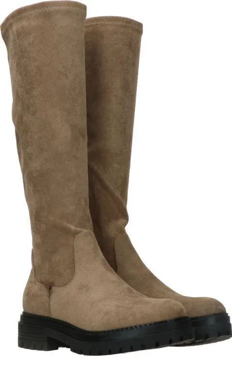 Posh by Poelman Boots Beige Dames