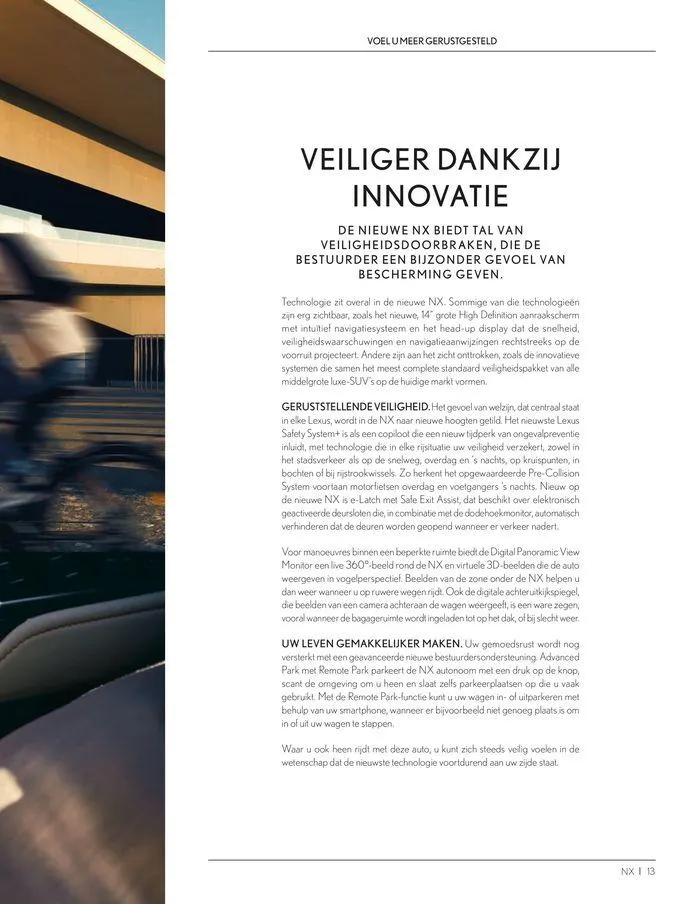 LEXUS NX van 23 november tot 23 november 2024 - folder pagina 13
