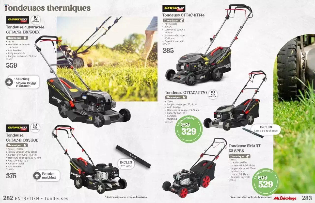 Mr Bricolage - Catalogue Jardin van 17 april tot 31 december 2024 - folder pagina 142