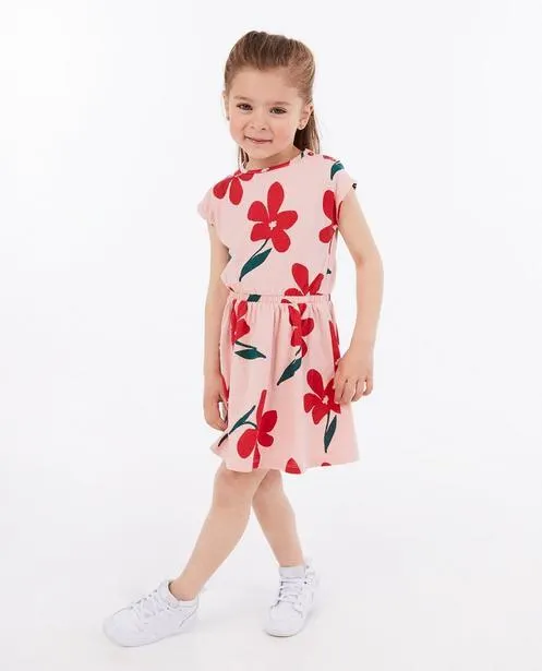 Jurk met bloemenprint