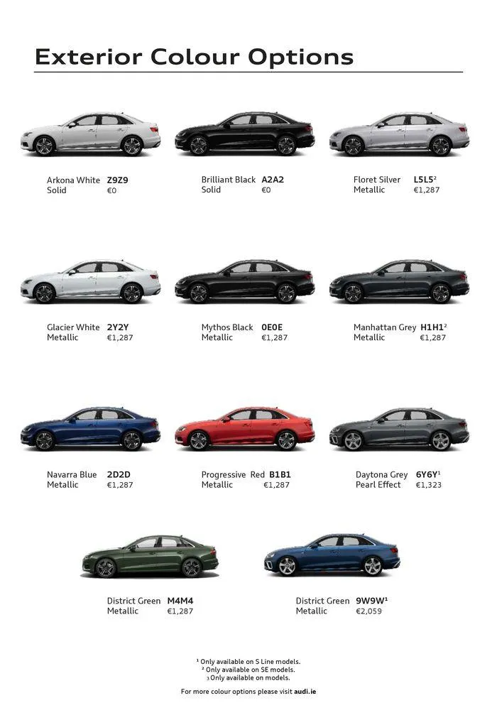 Audi A4 van 9 april tot 9 april 2025 - folder pagina 8