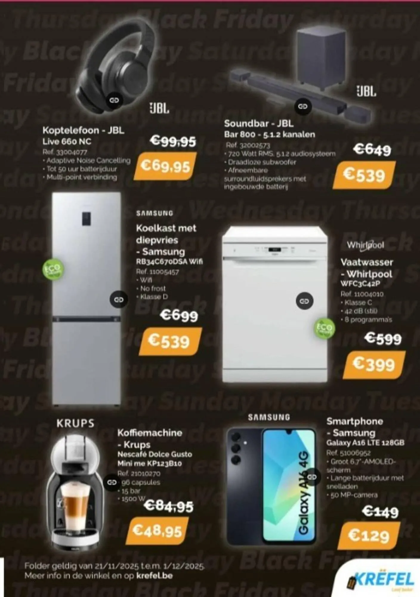 Krëfel folder van 21 november tot 1 december 2025 - folder pagina 3