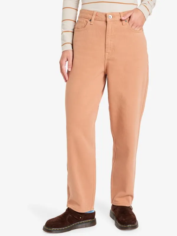 Baggy Carrot Color - Jean coupe carotte ample pour Femme