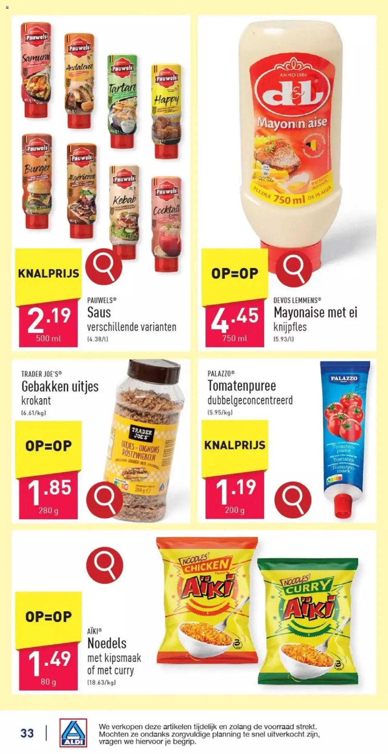 Aldi folder week 15 van 13 april tot 31 december 2024 - folder pagina 33