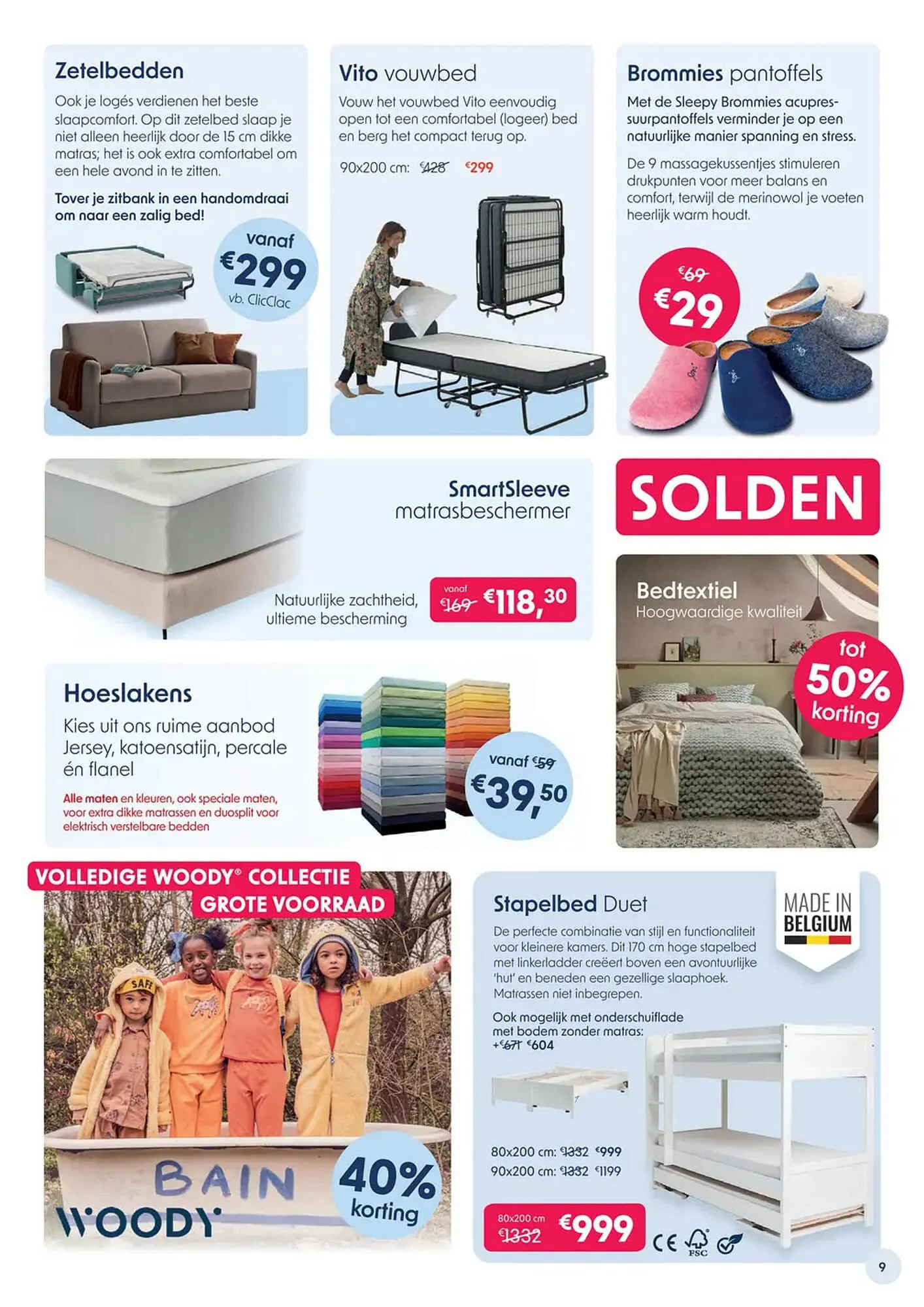 Sleepworld folder van 3 januari tot 31 januari 2026 - folder pagina 9