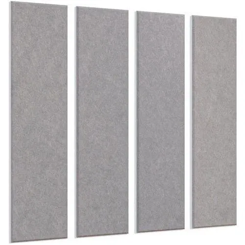 Akoestische PET-vilt wandpanelen, set van 4 - Smit Visual