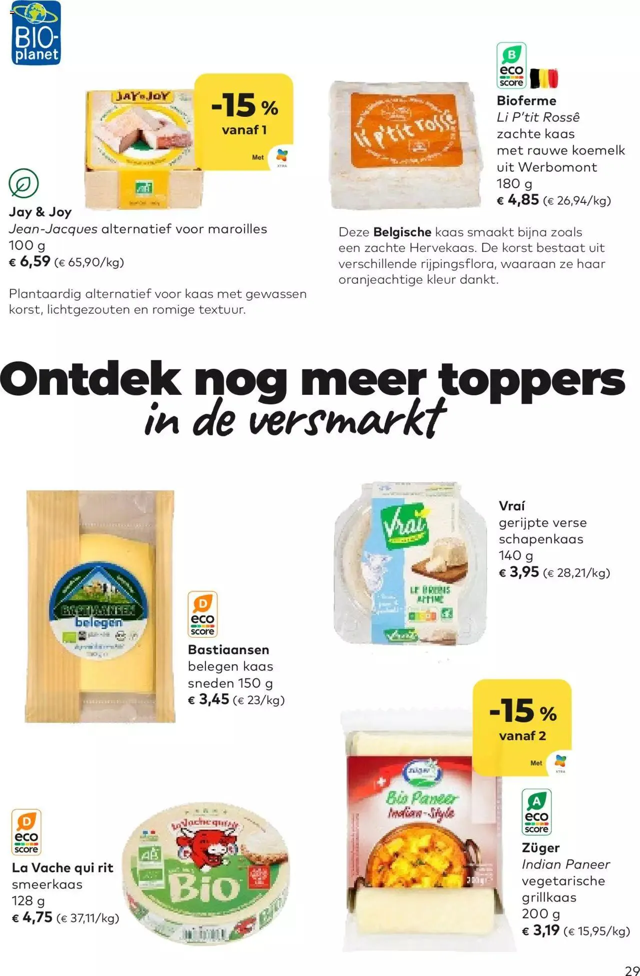 BioPlanet folder van 28 maart tot 31 december 2023 - folder pagina 29