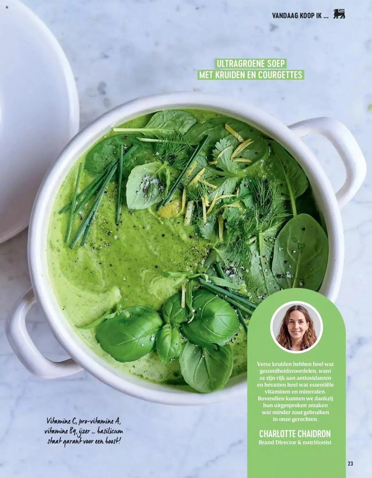 Delhaize Magazine N°69 NL van 31 mei tot 31 december 2023 - folder pagina 23