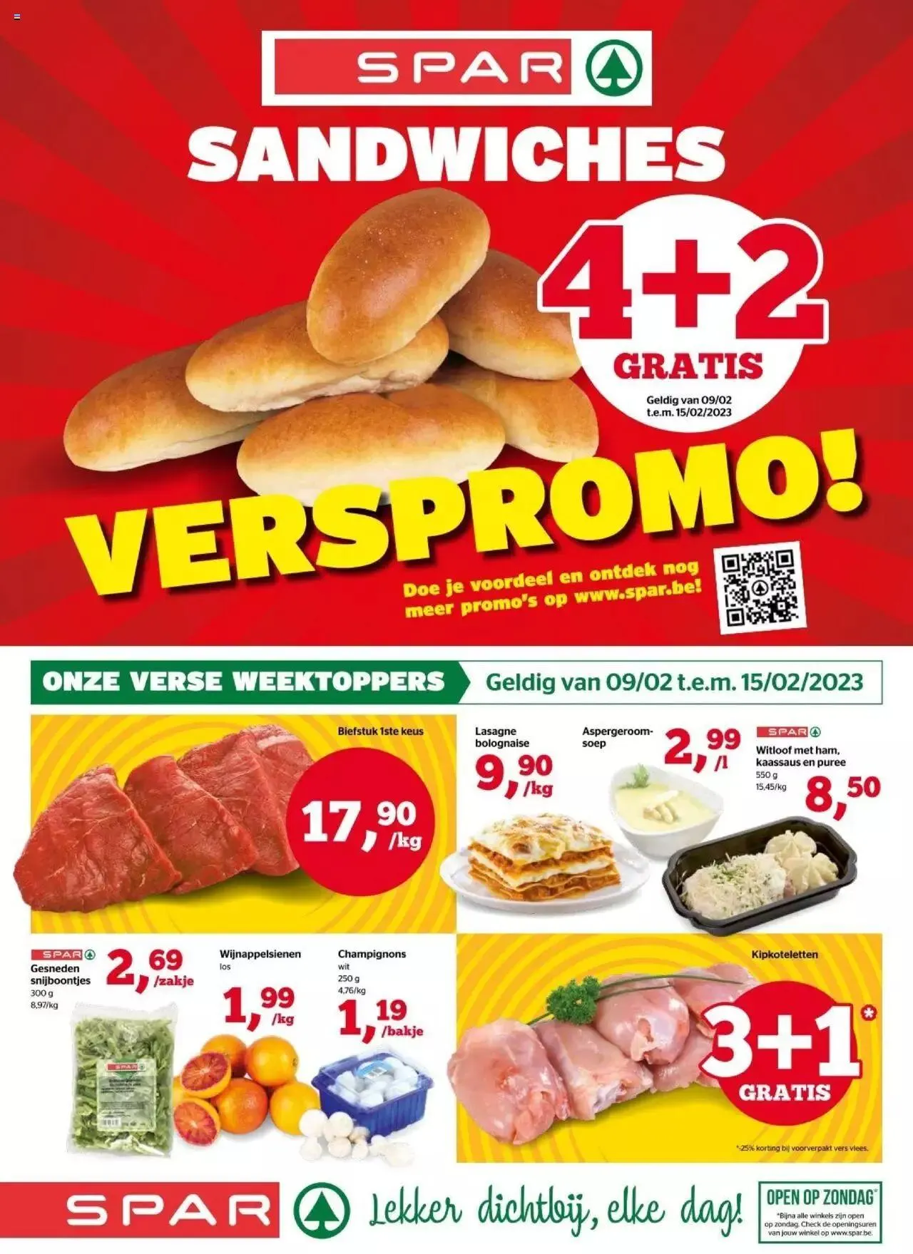 Spar folder van 22 februari tot 31 december 2023 - folder pagina 1