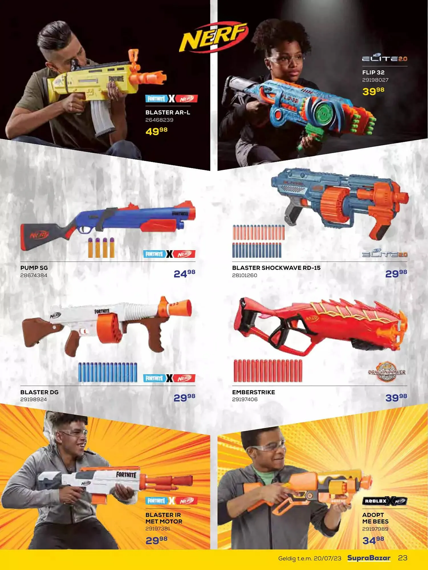 Supra Bazar folder van 15 juni tot 20 juli 2023 - folder pagina 23