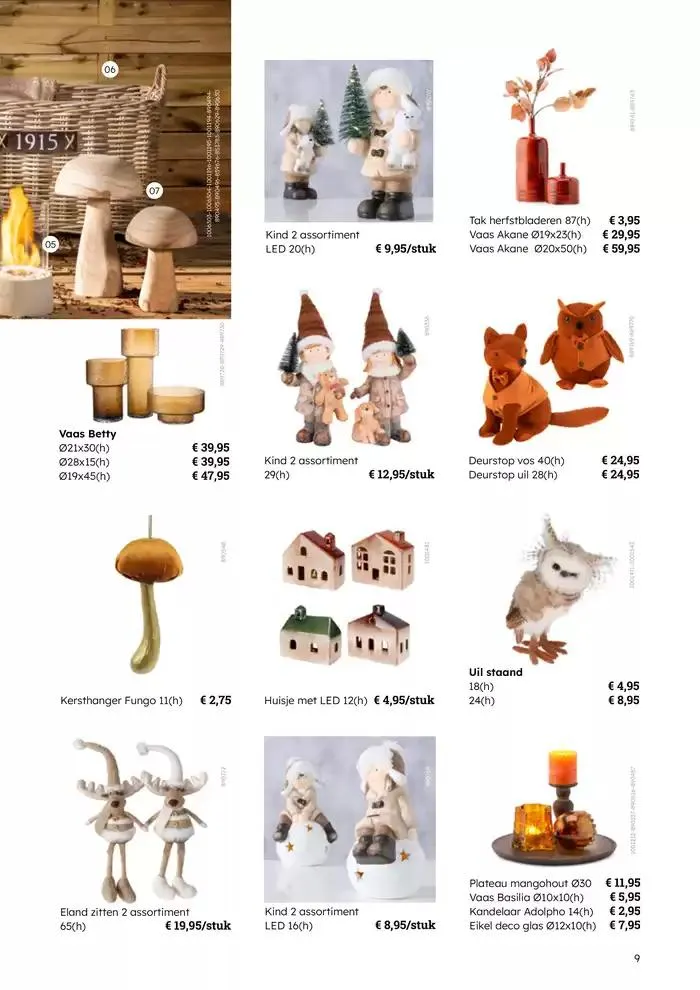 Kerstfolder van 5 november tot 31 december 2024 - folder pagina 9