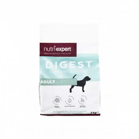 Nutri Expert Digest Croquettes Medium Chien Adulte Agneau 3Kg