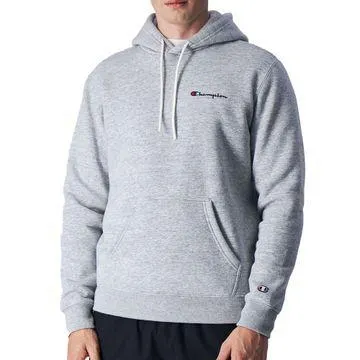 Champion Small Script Logo Fleece Hoodie Heren