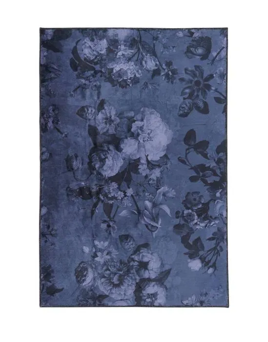 ESSENZA Flora Nightblue Vloerkleed 180 x 240 cm