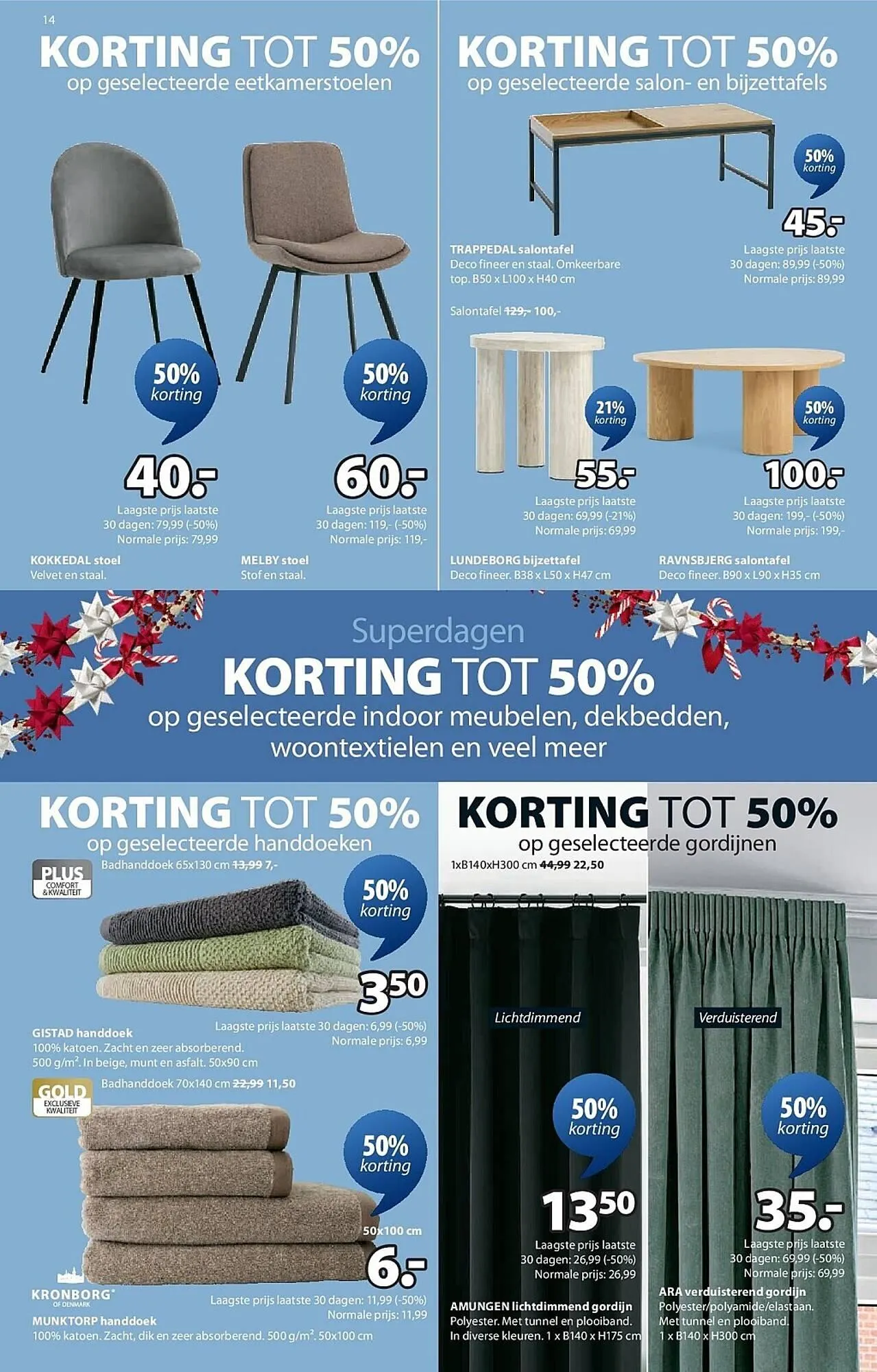 Jysk folder van 8 december tot 1 januari 2026 - folder pagina 15