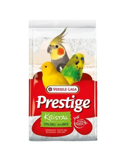 Versele-Laga Prestige Schelpenzand Kristal Zak - Vogelbodembedekking
