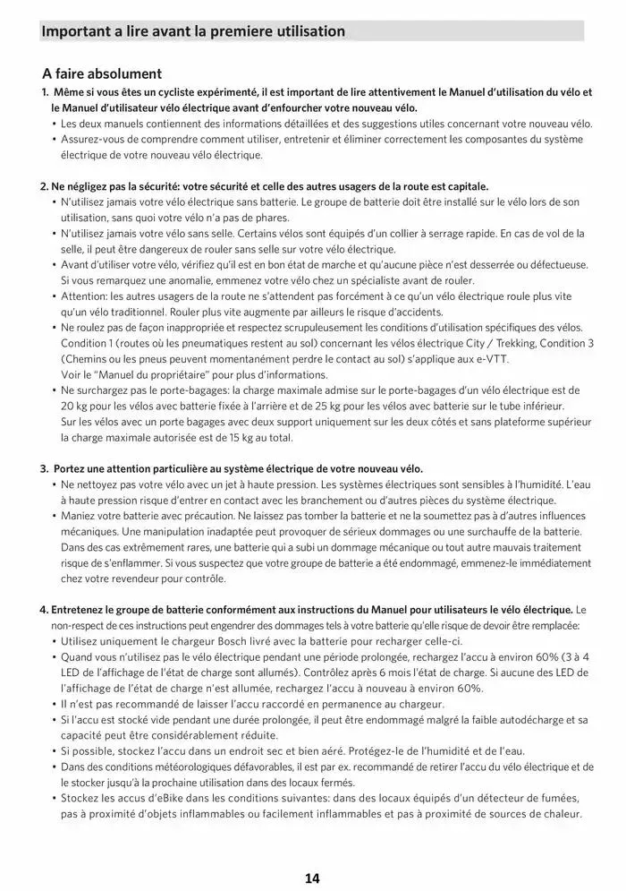 Electric Bike Manual van 12 februari tot 12 augustus 2025 - folder pagina 14