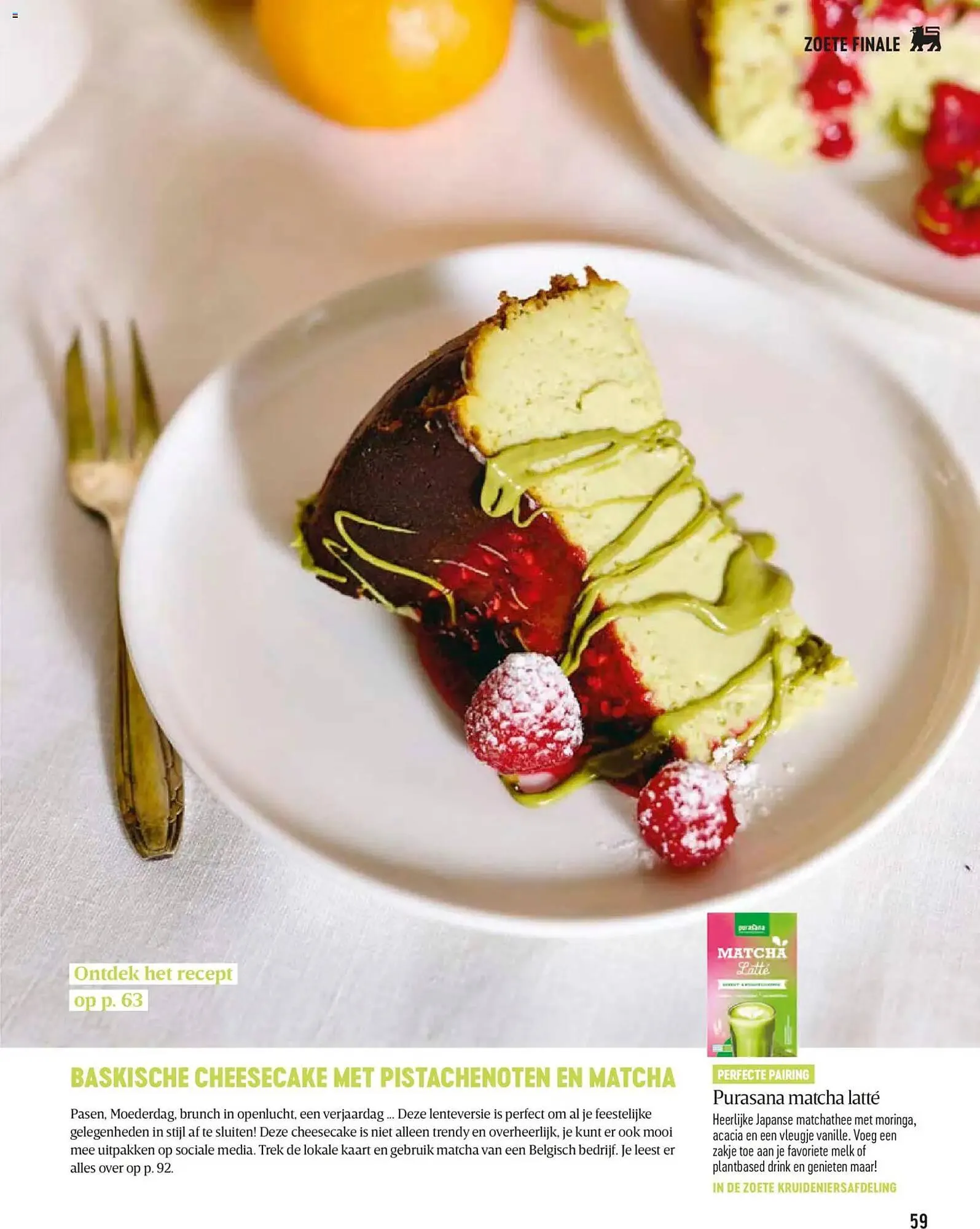 Delhaize magazine van 2 april tot 31 mei 2026 - folder pagina 59