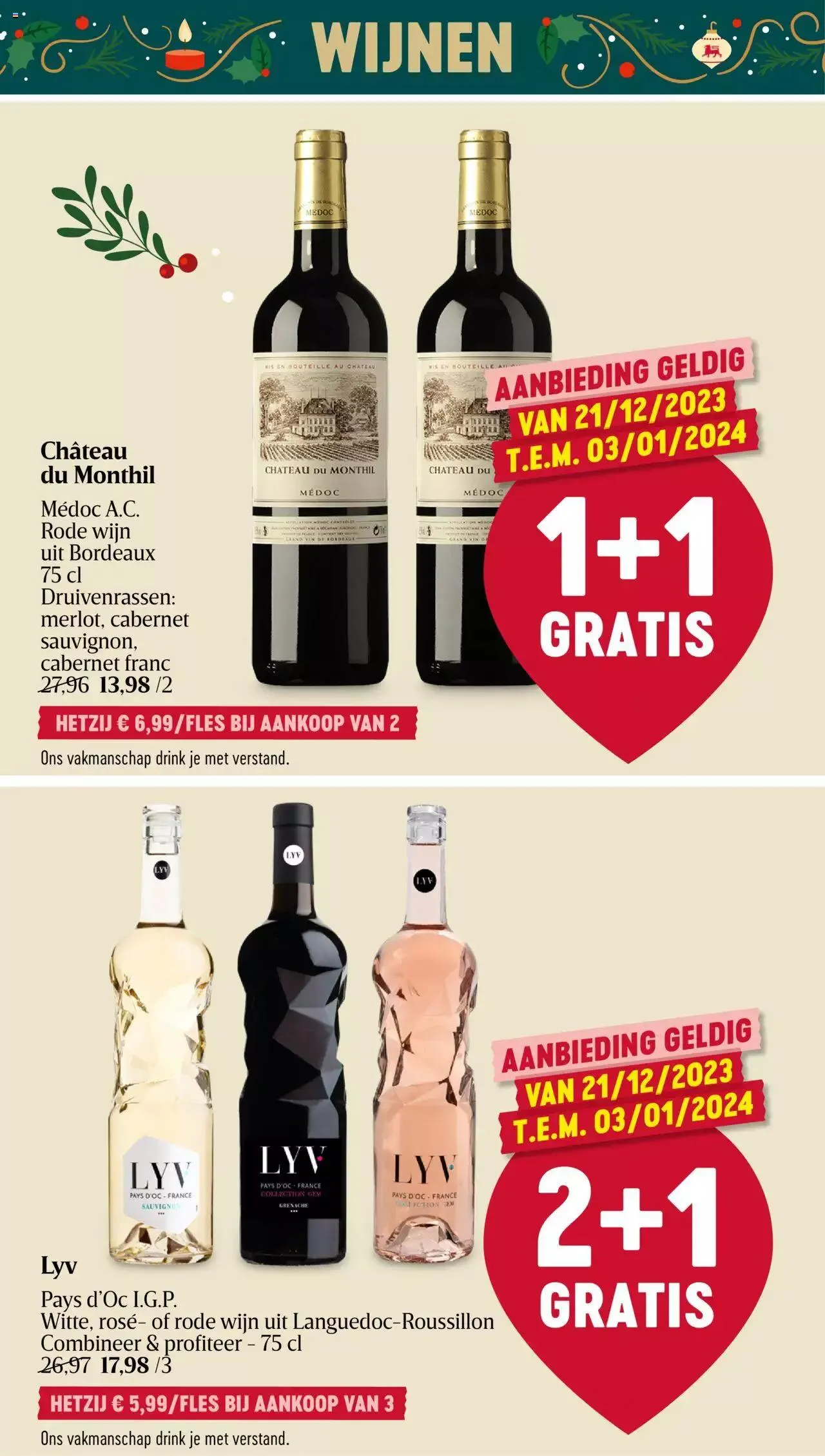 Delhaize folder week 51 van 27 december tot 23 december 2023 - folder pagina 42
