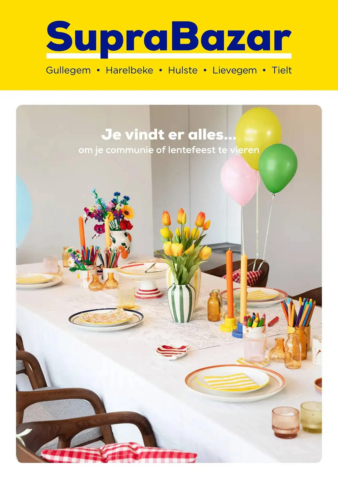 Supra Bazar folder van 27 april tot 13 mei 2026 - folder pagina 1