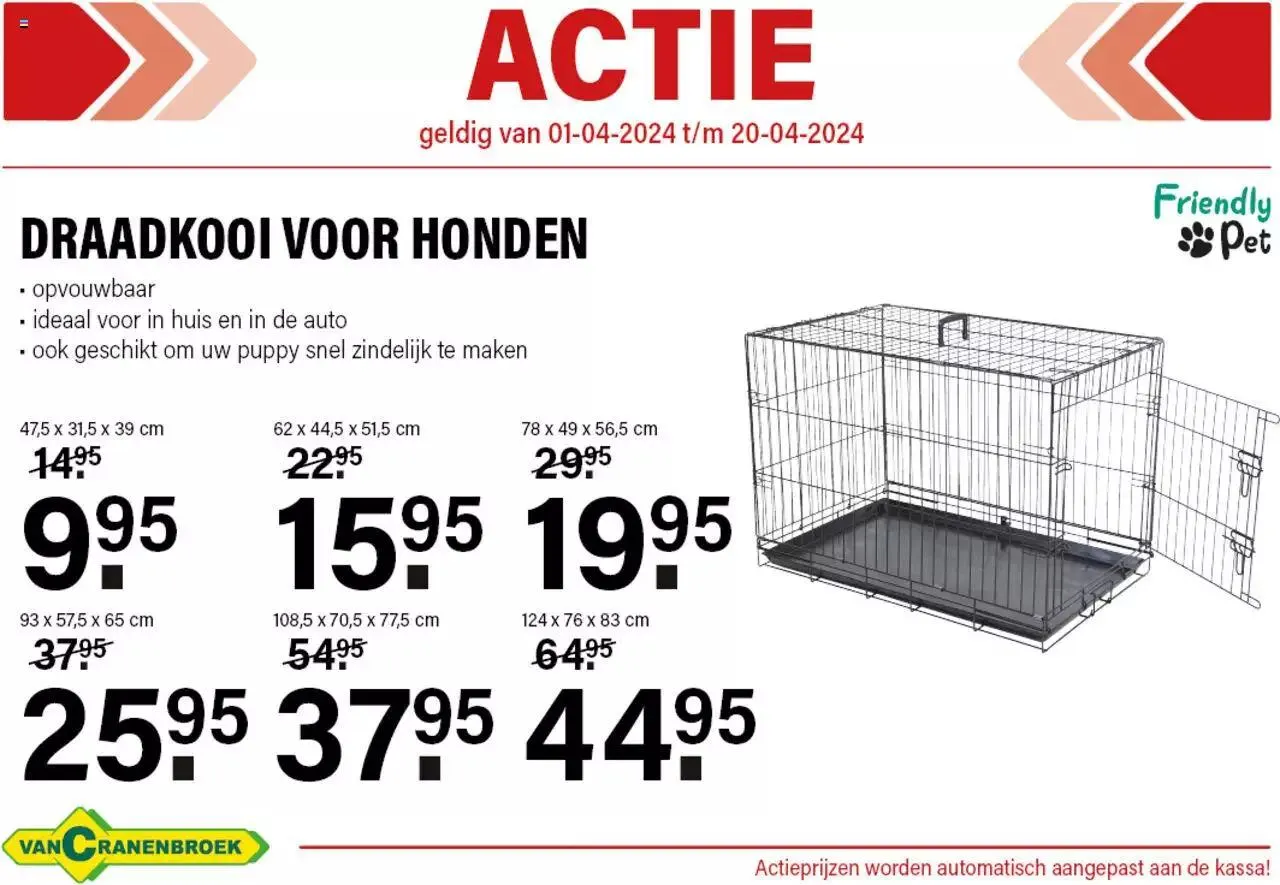 Van Cranenbroek folder / publicité van 20 april tot 7 april 2024 - folder pagina 17