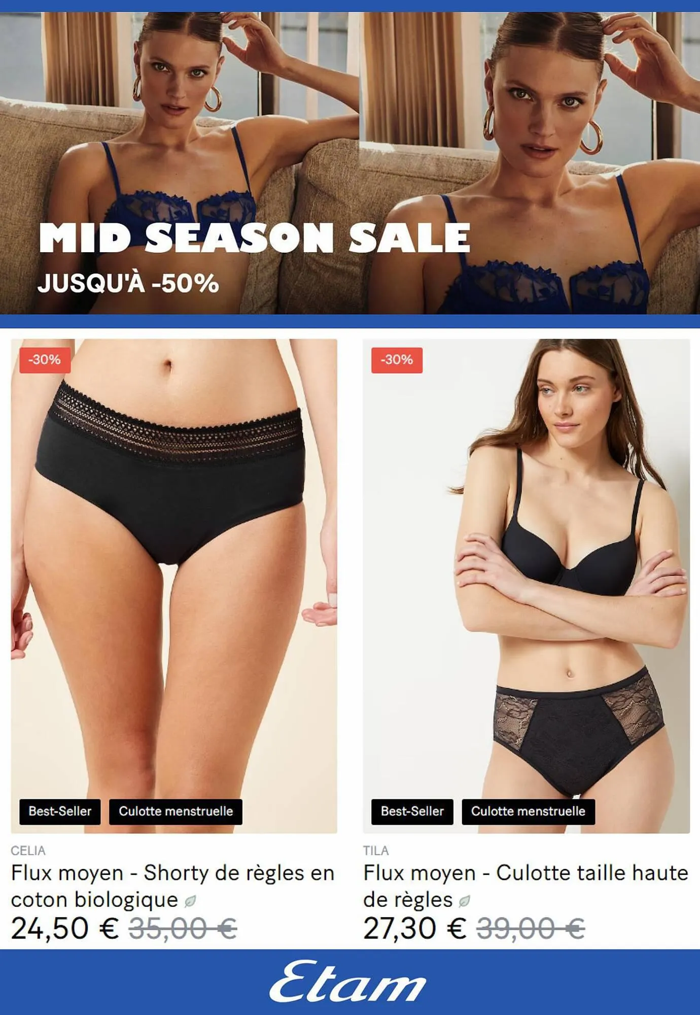 Etam folder van 19 september tot 28 september 2023 - folder pagina 2