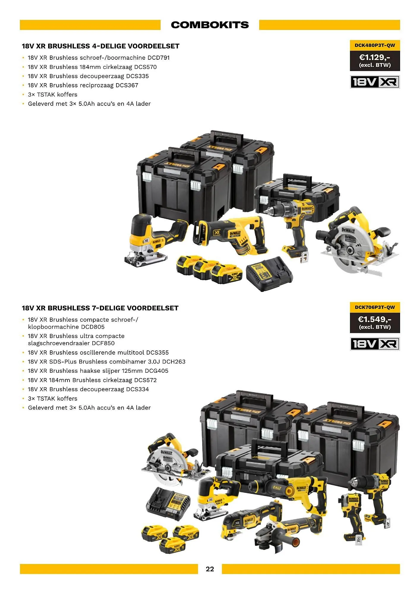 DeWALT folder van 1 februari tot 31 mei 2026 - folder pagina 22