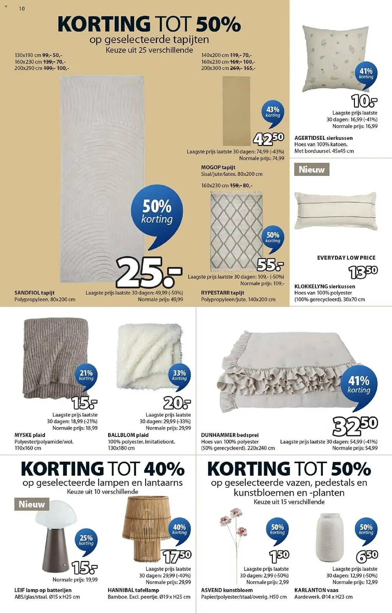 Jysk folder van 3 maart tot 1 april 2026 - folder pagina 12